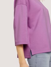 Basic Loose Fit Sweatshirt - Frauen - heather lilac Basic Loose Fit Sweatshirt - Frauen - heather lilac - 9 - TOM TAILOR