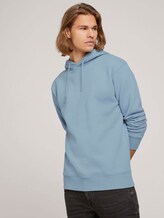 Basic Hoodie - Männer - Light Blue Indigo Basic Hoodie - Männer - Light Blue Indigo - 5 - TOM TAILOR Denim