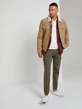 Besticktes Sweatshirt - Männer - white big split drop print Besticktes Sweatshirt - Männer - white big split drop print - 3 - TOM TAILOR Denim