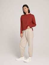 Kapuzenpullover - Frauen - dark maroon red Kapuzenpullover - Frauen - dark maroon red - 3 - TOM TAILOR