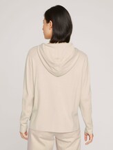 Kapuzenpullover - Frauen - smooth light sand melange Kapuzenpullover - Frauen - smooth light sand melange - 2 - TOM TAILOR