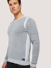 Pullover mit Rippbündchen - Männer - Off White Pullover mit Rippbündchen - Männer - Off White - 9 - TOM TAILOR