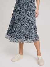Midirock aus Mesh mit Blumenmuster - Frauen - navy floral design Midirock aus Mesh mit Blumenmuster - Frauen - navy floral design - 10 - TOM TAILOR
