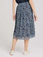 Midirock aus Mesh mit Blumenmuster - Frauen - navy floral design Midirock aus Mesh mit Blumenmuster - Frauen - navy floral design - 2 - TOM TAILOR