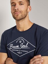 T-Shirt mit Print - Männer - Dark Blue T-Shirt mit Print - Männer - Dark Blue - 9 - TOM TAILOR