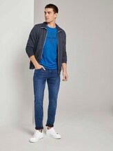 T-Shirt mit Print - Männer - Electric Blue T-Shirt mit Print - Männer - Electric Blue - 3 - TOM TAILOR