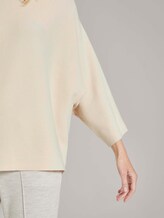 Strukturierter Pullover mit Stehkragen - Frauen - warm sand beige Strukturierter Pullover mit Stehkragen - Frauen - warm sand beige - 10 - TOM TAILOR