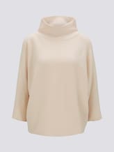 Strukturierter Pullover mit Stehkragen - Frauen - warm sand beige Strukturierter Pullover mit Stehkragen - Frauen - warm sand beige - 7 - TOM TAILOR