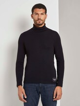 Basic Rollkragenshirt - Männer - Black Basic Rollkragenshirt - Männer - Black - 1 - TOM TAILOR