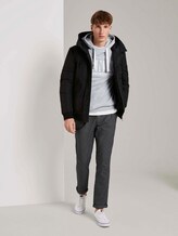 Chino mit feinem Muster - Männer - grey grindle houndstooth Chino mit feinem Muster - Männer - grey grindle houndstooth - 3 - TOM TAILOR Denim