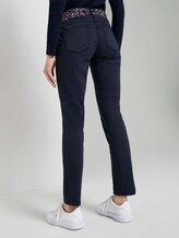 Alexa Slim Jeans mit Bindegürtel - Frauen - Sky Captain Blue Alexa Slim Jeans mit Bindegürtel - Frauen - Sky Captain Blue - 2 - TOM TAILOR