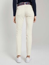 Alexa Slim Jeans mit Bindegürtel - Frauen - warm sand beige Alexa Slim Jeans mit Bindegürtel - Frauen - warm sand beige - 2 - TOM TAILOR