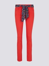 Alexa Slim Jeans mit Bindegürtel - Frauen - shiny crimson red Alexa Slim Jeans mit Bindegürtel - Frauen - shiny crimson red - 7 - TOM TAILOR
