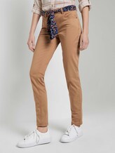 Alexa Slim Jeans mit Bindegürtel - Frauen - light chestnut Alexa Slim Jeans mit Bindegürtel - Frauen - light chestnut - 11 - TOM TAILOR