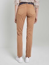 Alexa Slim Jeans mit Bindegürtel - Frauen - light chestnut Alexa Slim Jeans mit Bindegürtel - Frauen - light chestnut - 2 - TOM TAILOR