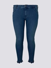 Skinny Jeans mit Spitzendetails - Frauen - random bleached blue denim Skinny Jeans mit Spitzendetails - Frauen - random bleached blue denim - 7 - My True Me
