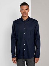 Strukturiertes Hemd - Männer - Sky Captain Blue Strukturiertes Hemd - Männer - Sky Captain Blue - 1 - TOM TAILOR Denim