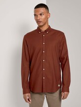 Strukturiertes Hemd - Männer - ochre red Strukturiertes Hemd - Männer - ochre red - 1 - TOM TAILOR Denim