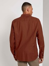 Strukturiertes Hemd - Männer - ochre red Strukturiertes Hemd - Männer - ochre red - 2 - TOM TAILOR Denim