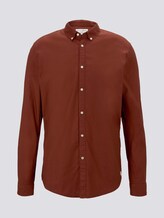 Strukturiertes Hemd - Männer - ochre red Strukturiertes Hemd - Männer - ochre red - 7 - TOM TAILOR Denim