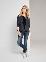 Langarmshirt mit Logo-Print - Frauen - Deep Black Langarmshirt mit Logo-Print - Frauen - Deep Black - 3 - TOM TAILOR