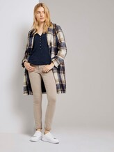 Crincle Shirt mit Henley-Ausschnitt - Frauen - Sky Captain Blue Crincle Shirt mit Henley-Ausschnitt - Frauen - Sky Captain Blue - 3 - TOM TAILOR