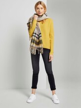 Strukturierter Pullover - Frauen - california sand melange Strukturierter Pullover - Frauen - california sand melange - 3 - TOM TAILOR