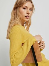 Strukturierter Pullover - Frauen - california sand melange Strukturierter Pullover - Frauen - california sand melange - 9 - TOM TAILOR