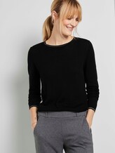 Strickpullover mit Glitzer Details - Frauen - Deep Black Strickpullover mit Glitzer Details - Frauen - Deep Black - 5 - TOM TAILOR