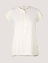 Kurzarm Tunikabluse - Frauen - soft creme beige Kurzarm Tunikabluse - Frauen - soft creme beige - 7 - TOM TAILOR Denim