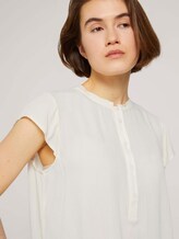 Kurzarm Tunikabluse - Frauen - soft creme beige Kurzarm Tunikabluse - Frauen - soft creme beige - 9 - TOM TAILOR Denim