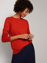 Merino Strickpullover - Frauen - Molten Lava Red Merino Strickpullover - Frauen - Molten Lava Red - 5 - Mine to five