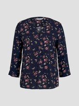 Gemusterte Tunikabluse - Frauen - navy floral design Gemusterte Tunikabluse - Frauen - navy floral design - 7 - TOM TAILOR