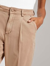 Taps toelopende Jeans met Geplooid Detail - Vrouwen - light ginger Taps toelopende Jeans met Geplooid Detail - Vrouwen - light ginger - 10 - Mine to five
