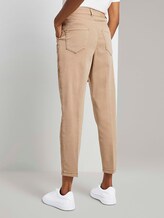 Taps toelopende Jeans met Geplooid Detail - Vrouwen - light ginger Taps toelopende Jeans met Geplooid Detail - Vrouwen - light ginger - 2 - Mine to five