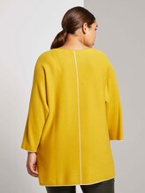 Dubbellaags gebreide trui - Vrouwen - california sand yellow Dubbellaags gebreide trui - Vrouwen - california sand yellow - 2 - My True Me