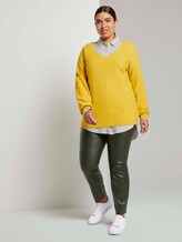 Strickpullover mit Struktur - Frauen - california sand melange Strickpullover mit Struktur - Frauen - california sand melange - 3 - My True Me