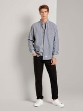Fein strukturierter Pullover - Männer - Grey Heather Melange Fein strukturierter Pullover - Männer - Grey Heather Melange - 3 - TOM TAILOR