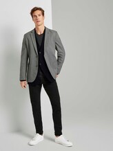 Gebreide smart-casual jas met structuur - Mannen - Black Gebreide smart-casual jas met structuur - Mannen - Black - 3 - TOM TAILOR