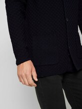Gebreide smart-casual jas met structuur - Mannen - Black Gebreide smart-casual jas met structuur - Mannen - Black - 9 - TOM TAILOR