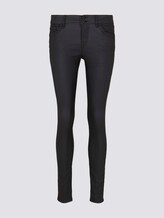 Jona Extra Skinny Jeans in Lederoptik - Frauen - coated black denim Jona Extra Skinny Jeans in Lederoptik - Frauen - coated black denim - 7 - TOM TAILOR Denim