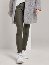 Jona Extra Skinny Jeans in Lederoptik - Frauen - dark green Jona Extra Skinny Jeans in Lederoptik - Frauen - dark green - 11 - TOM TAILOR Denim