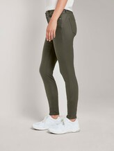 Jona Extra Skinny Jeans in Lederoptik - Frauen - dark green Jona Extra Skinny Jeans in Lederoptik - Frauen - dark green - 3 - TOM TAILOR Denim