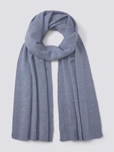 Soft knitted scarf - Women - fern blue Soft knitted scarf - Women - fern blue - 7 - Mine to five