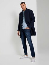 Gemustertes Sweatshirt - Männer - blue organic leaf print Gemustertes Sweatshirt - Männer - blue organic leaf print - 3 - TOM TAILOR Denim