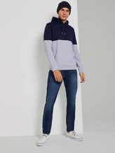 Hoodie mit Blockstreifen - Männer - Sky Captain Blue Hoodie mit Blockstreifen - Männer - Sky Captain Blue - 3 - TOM TAILOR Denim