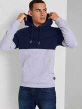 Hoodie mit Blockstreifen - Männer - Sky Captain Blue Hoodie mit Blockstreifen - Männer - Sky Captain Blue - 5 - TOM TAILOR Denim