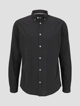 Fein gemustertes Hemd - Männer - black by burgundy white dobby Fein gemustertes Hemd - Männer - black by burgundy white dobby - 7 - TOM TAILOR