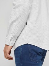 Fein gemustertes Hemd - Männer - off white with blue navy dobby Fein gemustertes Hemd - Männer - off white with blue navy dobby - 10 - TOM TAILOR