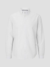 Fein gemustertes Hemd - Männer - off white with blue navy dobby Fein gemustertes Hemd - Männer - off white with blue navy dobby - 7 - TOM TAILOR